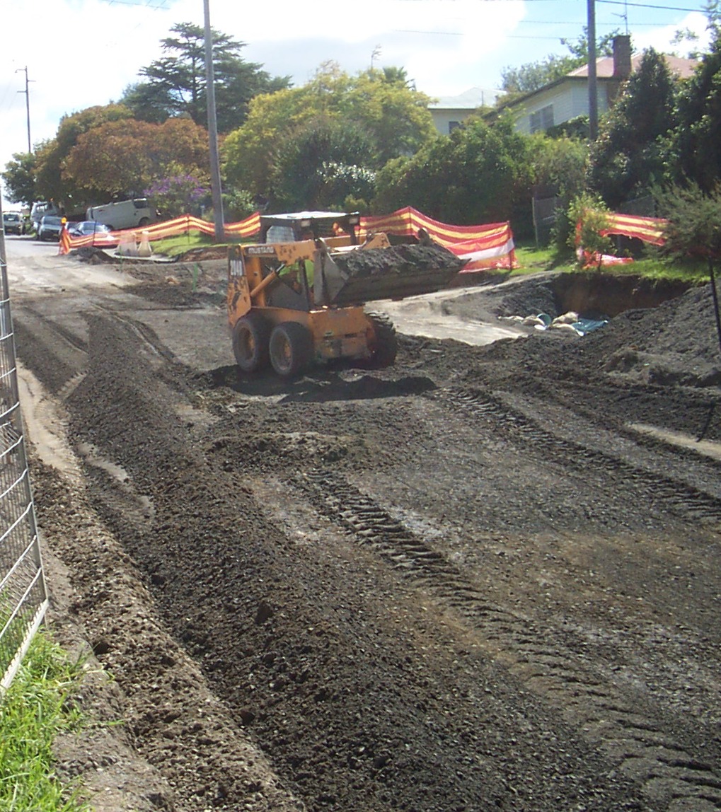 Hunter Mews Road Works